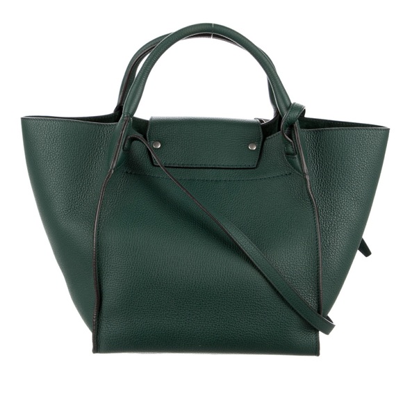 Celine Small Big Bag, FW18 Dark Green Leather - Picture 3 of 13